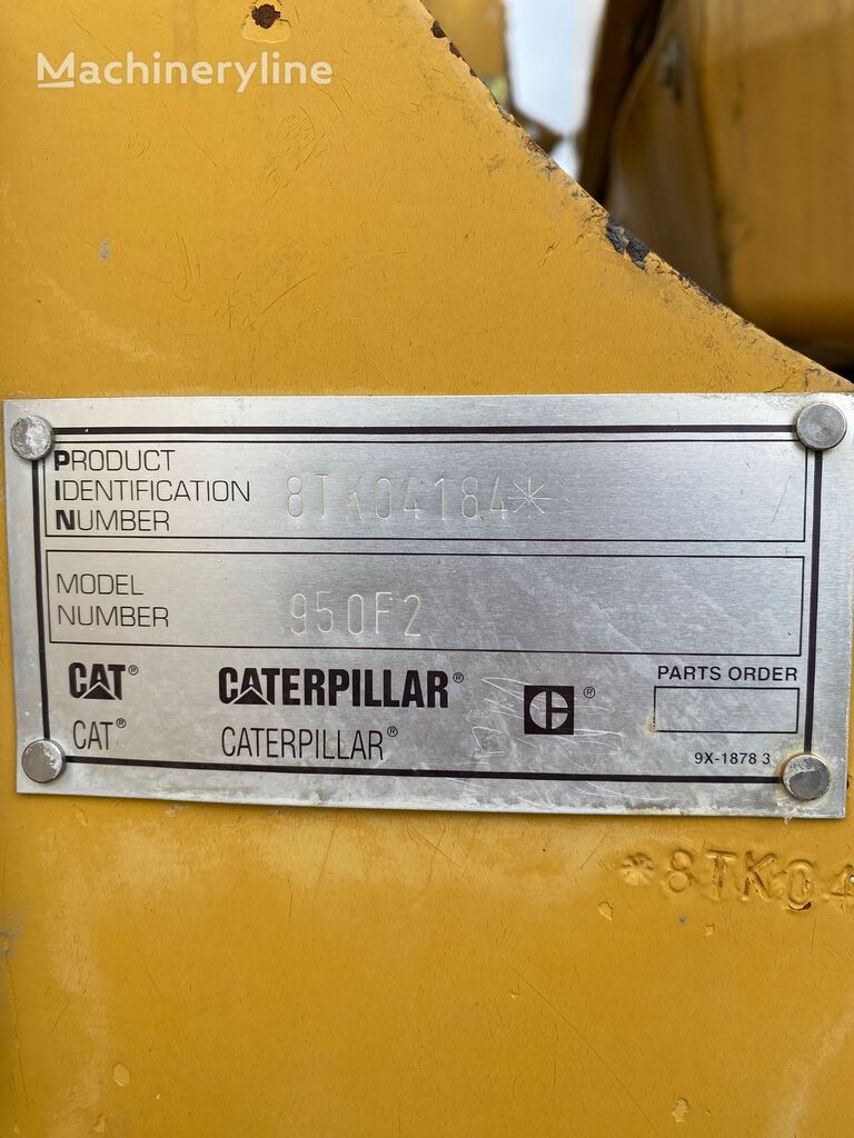 Caterpillar 950F2 cargadora de ruedas