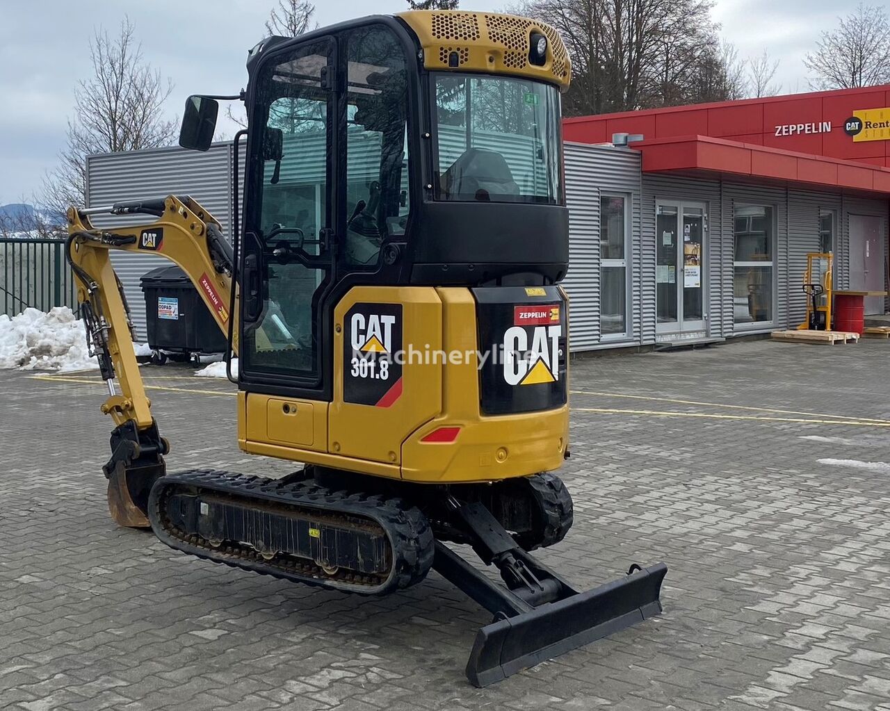 Caterpillar 301.8 excavadora de cadenas