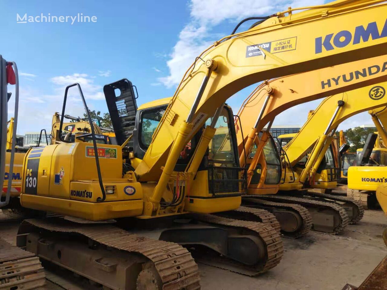 Komatsu 130-7 excavadora de cadenas