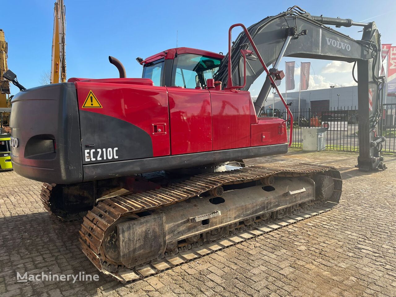 Volvo EC 210 excavadora de cadenas