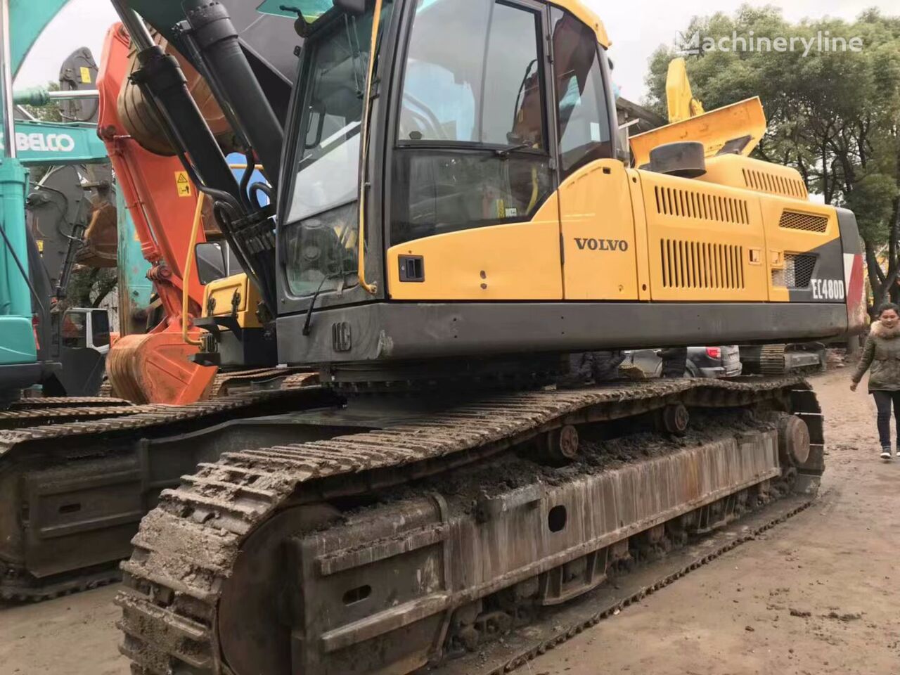 Volvo EC 480 Original Volvo 480D Excavator excavadora de cadenas