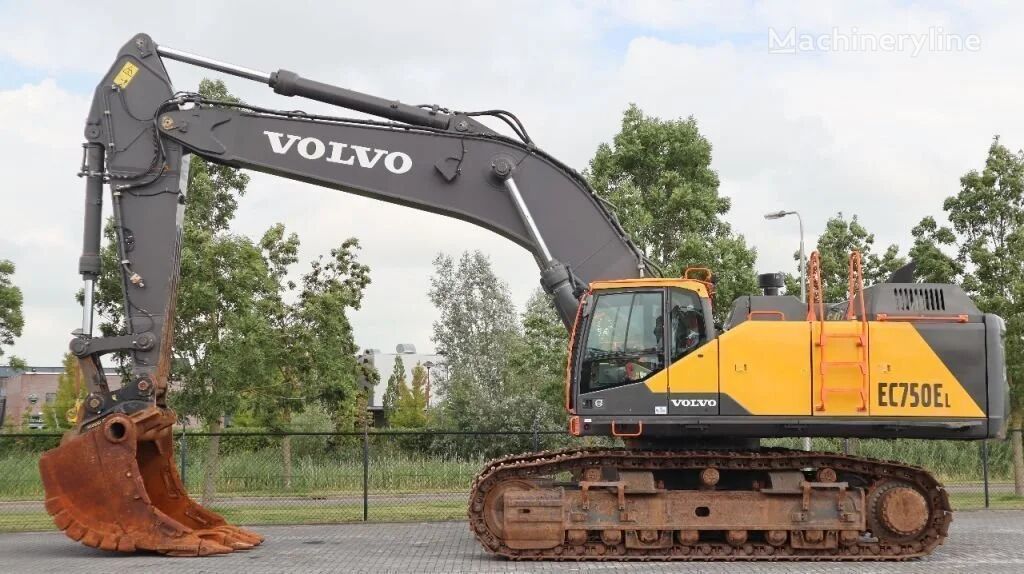 Volvo EC 750 EL | BUCKET | QUICK COUPLER | HAMMER LINE excavadora de cadenas