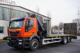 IVECO Stralis 360 EEV 6×2 / HIAB XS 166 E-2 HIDUO / PILOT grúa móvil