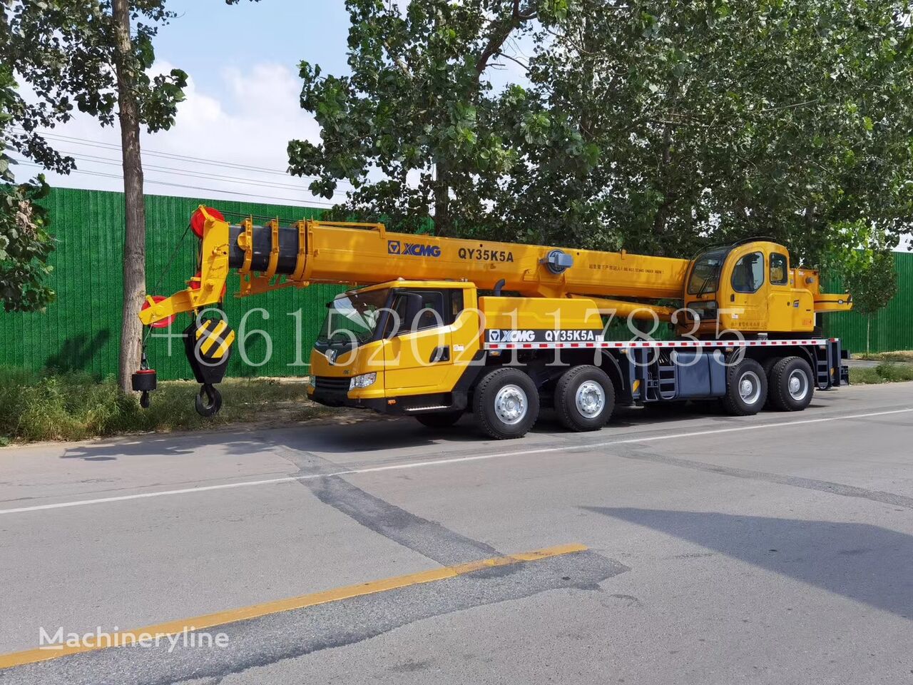 XCMG QY35K 35 ton truck crane grúa móvil