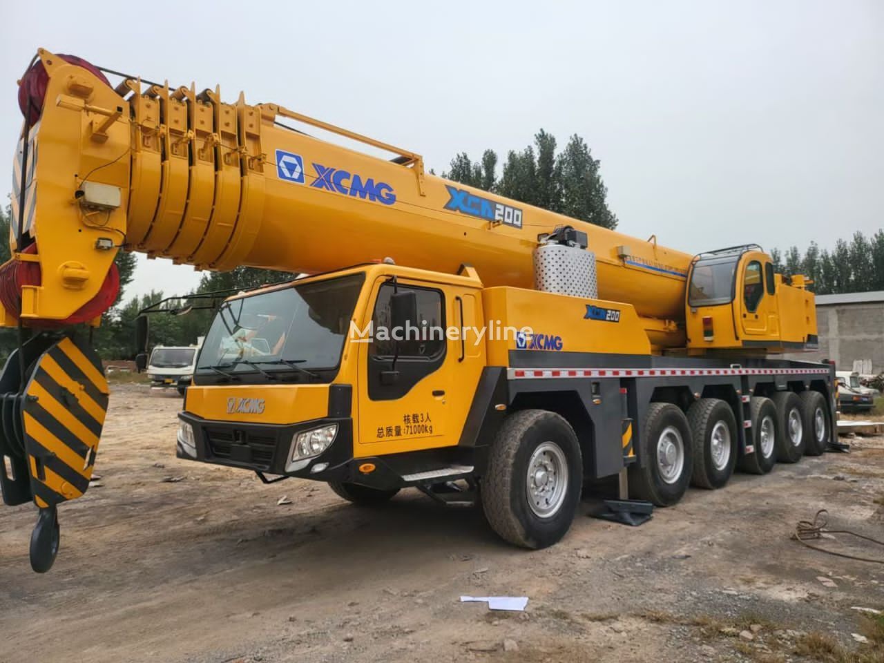 XCMG XCMG XCT200 200 ton used mobile truck crane on sale  grúa móvil