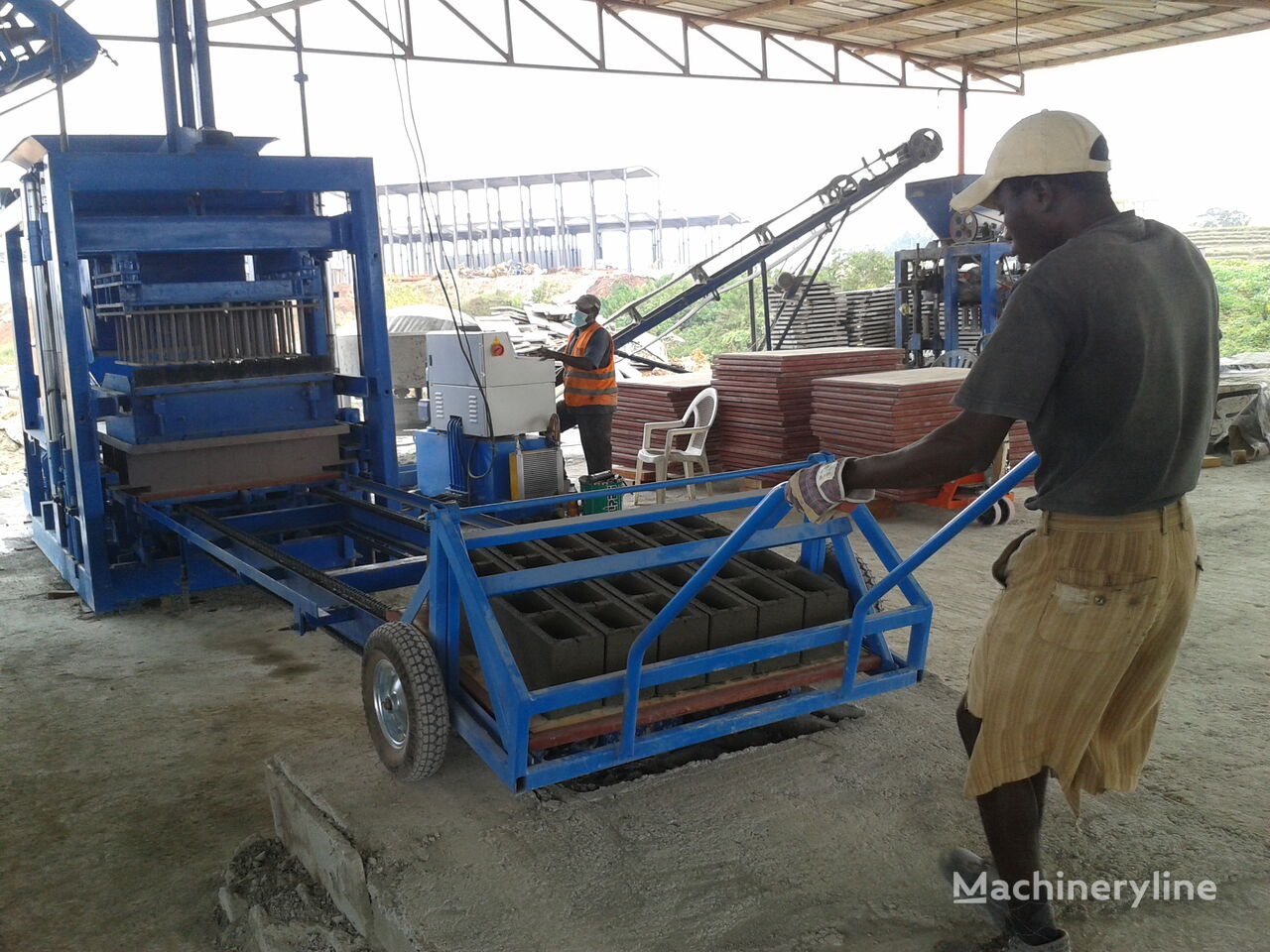 Conmach BlockKing-25MS Concrete Block Making Machine -12.000 units/shift máquina para fabricar bloques de hormigón nueva