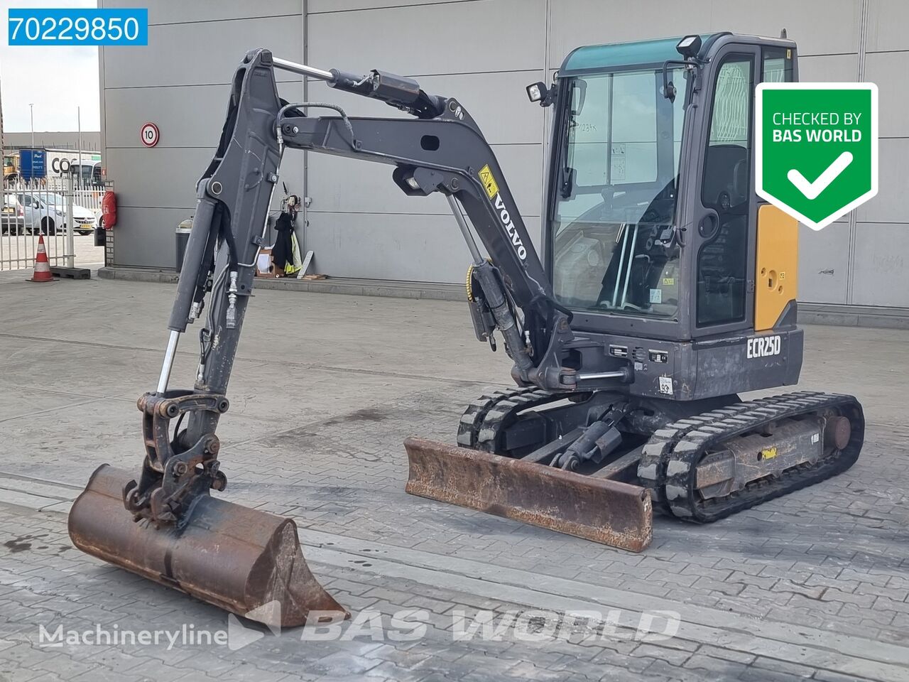 Volvo ECR25 D miniexcavadora