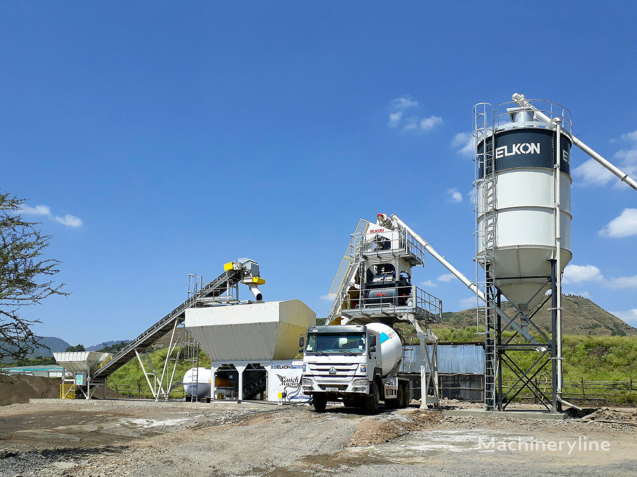 Elkon ELKOMIX-60 QUICK MASTER Compact Batching Plant planta de hormigón nueva