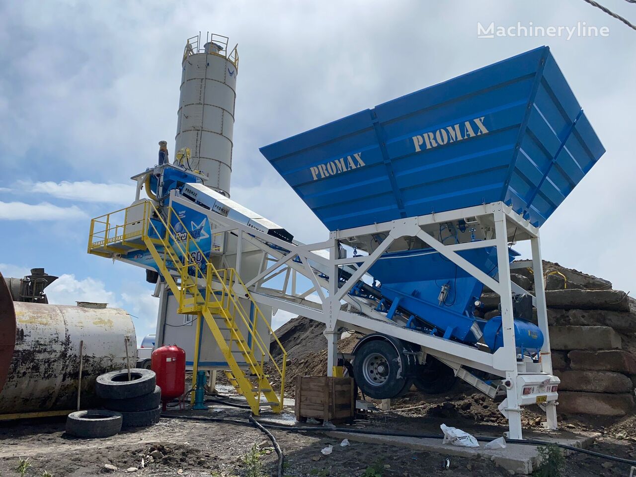 Promax PLANTA DE HORMIGÓN MÓVIL M60-SNG (60m3/h) nueva