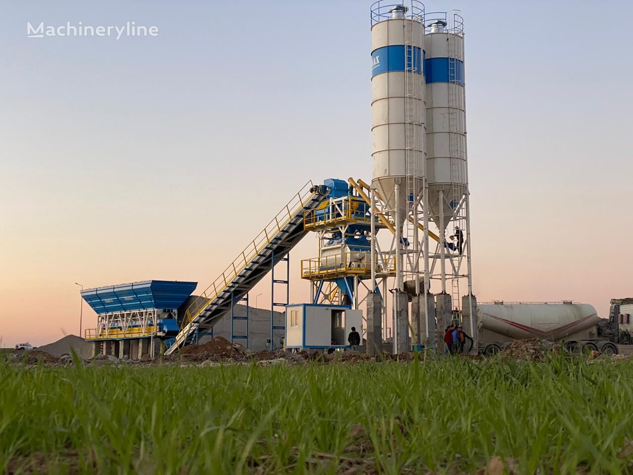 Promax STATIONARY Concrete Batching Plant PROMAX S130-TWN (130m3/h) planta de hormigón nueva