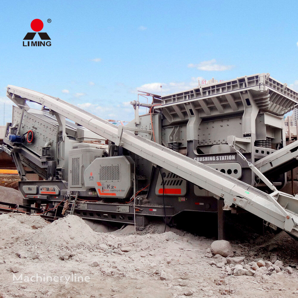 Liming Combination 200 Tons Per Hour Mobile Stone Crusher Crushing Plan planta trituradora móvil nueva