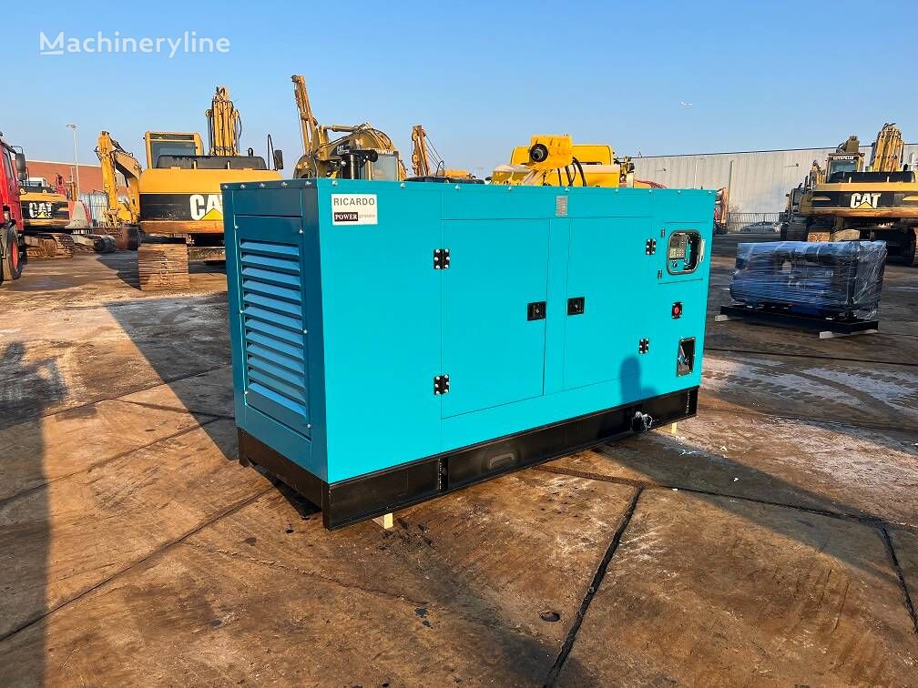 Ricardo 150KVA (120KW) SILENT GENERATOR 3 PHASE 50HZ 400V generador de diésel nuevo